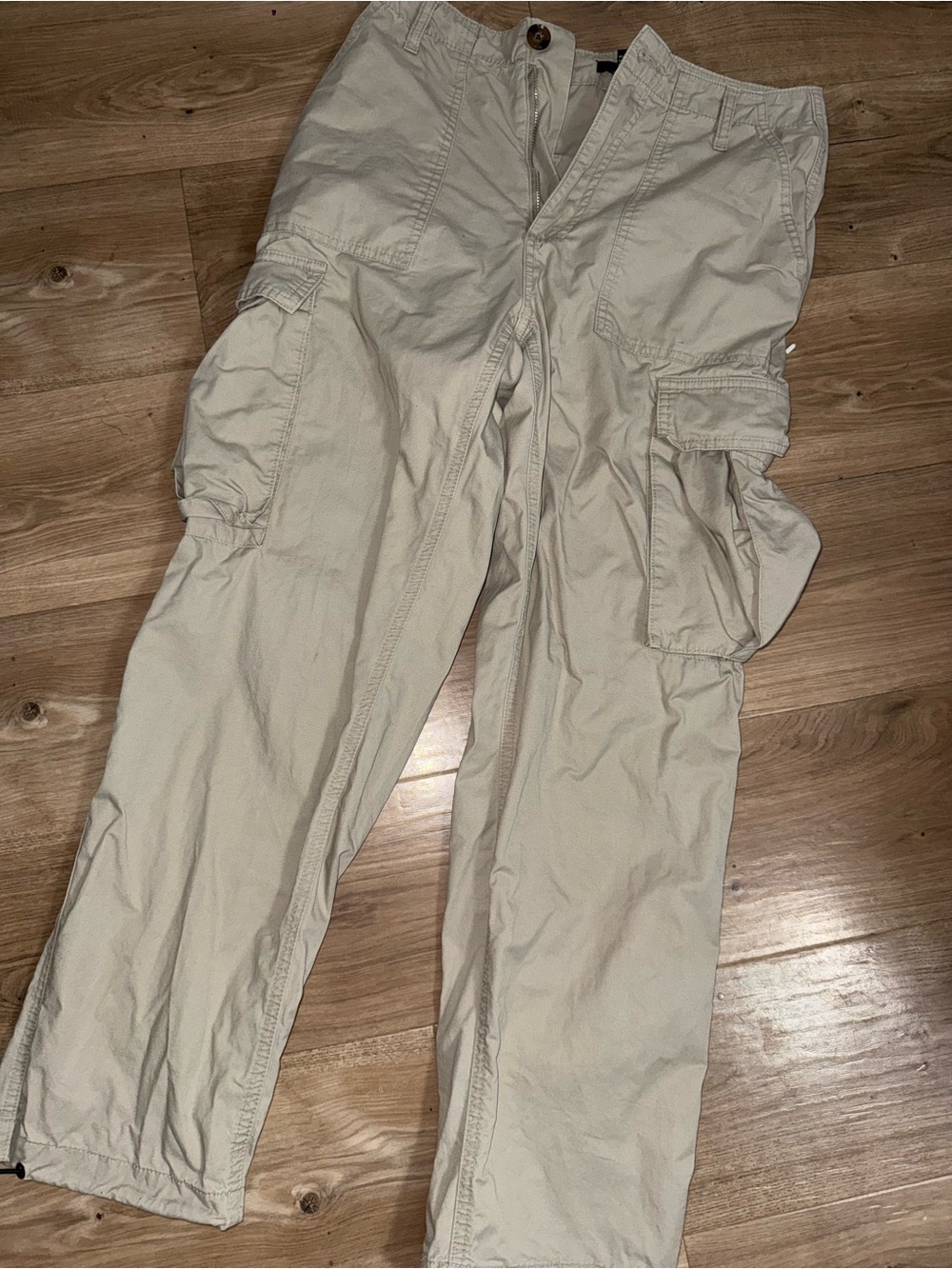 Forever 21 khaki cargo pants
